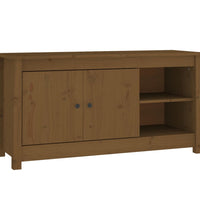 TV-Schrank Honigbraun 103x36,5x52 cm Massivholz Kiefer