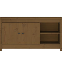 TV-Schrank Honigbraun 103x36,5x52 cm Massivholz Kiefer