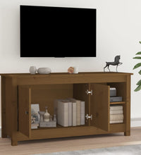 TV-Schrank Honigbraun 103x36,5x52 cm Massivholz Kiefer