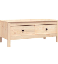 Couchtisch 100x50x40 cm Massivholz Kiefer