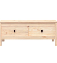 Couchtisch 100x50x40 cm Massivholz Kiefer