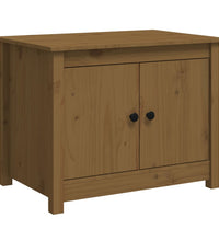 Couchtisch Honigbraun 71x49x55 cm Massivholz Kiefer