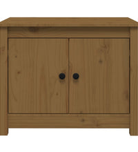 Couchtisch Honigbraun 71x49x55 cm Massivholz Kiefer