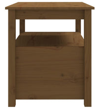 Couchtisch Honigbraun 71x49x55 cm Massivholz Kiefer