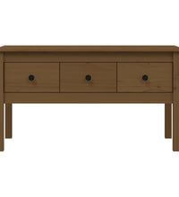 Couchtisch Honigbraun 102x49x55 cm Massivholz Kiefer