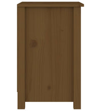 Nachttische 2 Stk. Honigbraun 40x35x55 cm Massivholz Kiefer
