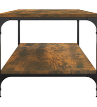 Couchtisch Räuchereiche 100x50x40 cm Holzwerkstoff