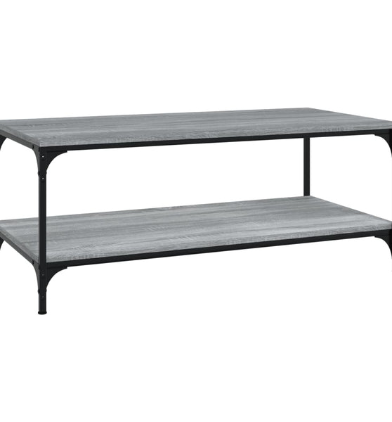 Couchtisch Grau Sonoma 100x50x40 cm Holzwerkstoff