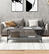 Couchtisch Grau Sonoma 100x50x40 cm Holzwerkstoff