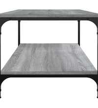 Couchtisch Grau Sonoma 100x50x40 cm Holzwerkstoff