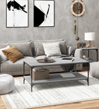 Couchtisch Grau Sonoma 100x50x40 cm Holzwerkstoff