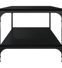 Couchtisch Schwarz 80x50x40 cm Holzwerkstoff