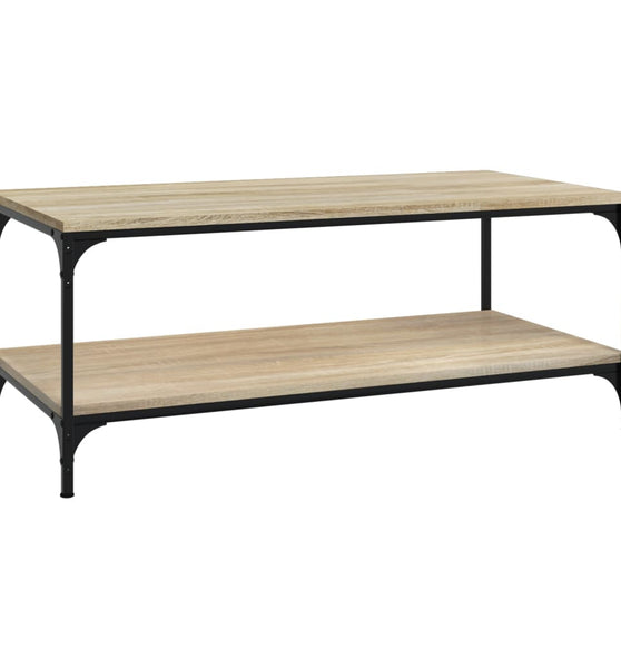 Couchtisch Sonoma-Eiche 80x50x40 cm Holzwerkstoff