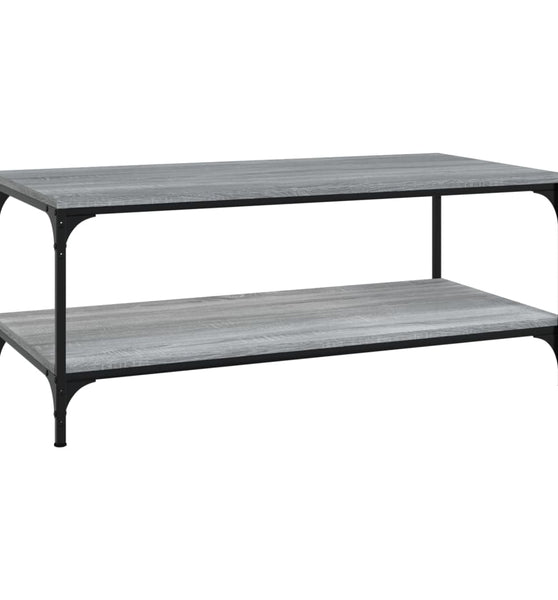 Couchtisch Grau Sonoma 80x50x40 cm Holzwerkstoff