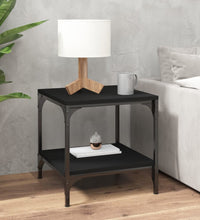 Couchtisch Schwarz 50x50x40 cm Holzwerkstoff