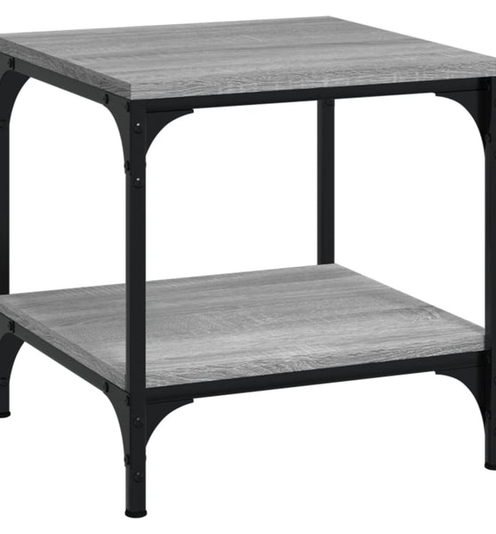 Couchtisch Grau Sonoma 50x50x40 cm Holzwerkstoff