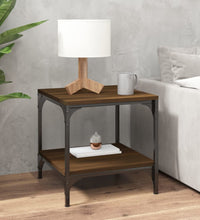 Couchtisch Braun Eichen-Optik 50x50x40 cm Holzwerkstoff
