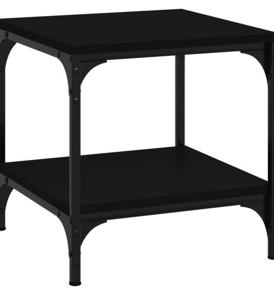 Beistelltisch Schwarz 40x40x40 cm Holzwerkstoff