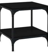 Beistelltische 2 Stk. Schwarz 40x40x40 cm Holzwerkstoff