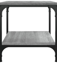 Beistelltisch Grau Sonoma 40x40x40 cm Holzwerkstoff