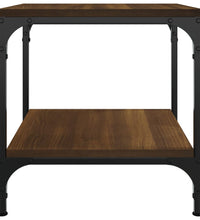 Beistelltische 2 Stk. Braun Eiche 40x40x40 cm Holzwerkstoff