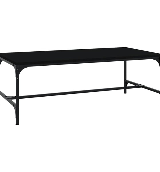 Couchtisch Schwarz 100x50x35 cm Holzwerkstoff