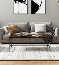 Couchtisch Räuchereiche 100x50x35 cm Holzwerkstoff