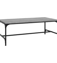 Couchtisch Grau Sonoma 100x50x35 cm Holzwerkstoff