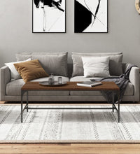 Couchtisch Braun Eichen-Optik 100x50x35 cm Holzwerkstoff