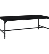 Couchtisch Schwarz 80x50x35 cm Holzwerkstoff
