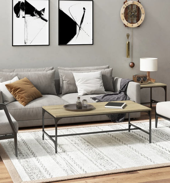 Couchtisch Sonoma-Eiche 80x50x35 cm Holzwerkstoff