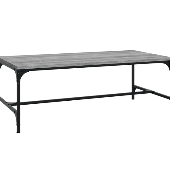 Couchtisch Grau Sonoma 80x50x35 cm Holzwerkstoff