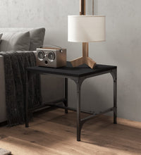 Couchtisch Schwarz 50x50x35 cm Holzwerkstoff