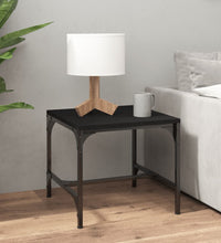 Couchtisch Schwarz 50x50x35 cm Holzwerkstoff