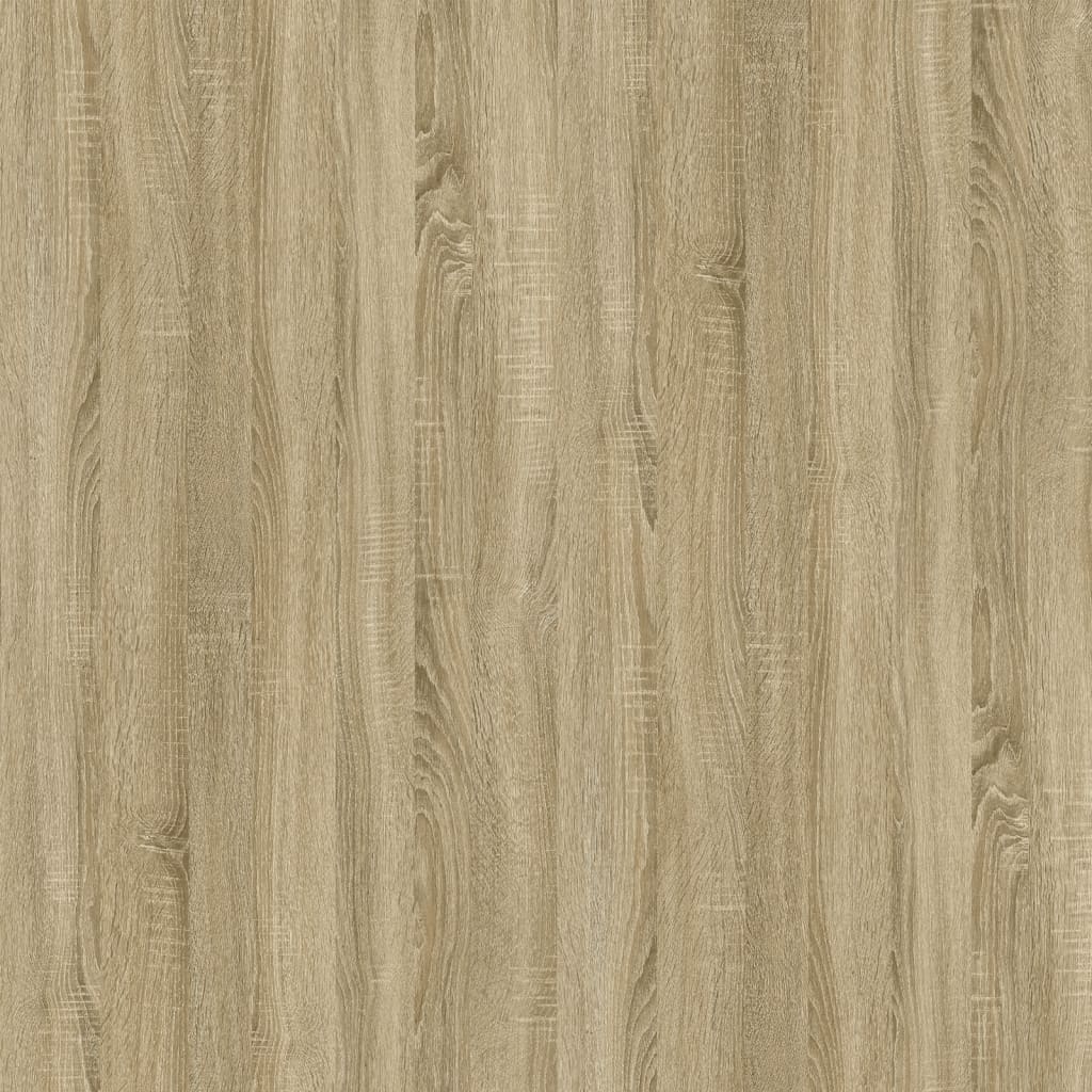 Couchtisch Sonoma-Eiche 50x50x35 cm Holzwerkstoff