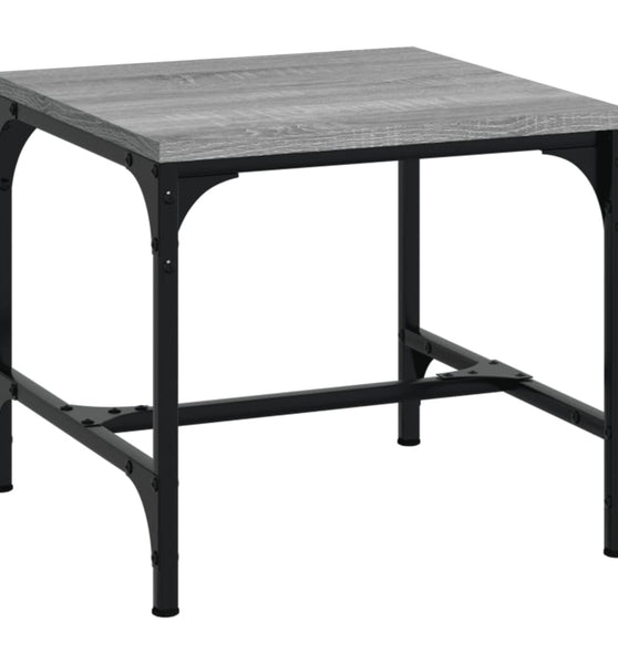 Couchtisch Grau Sonoma 50x50x35 cm Holzwerkstoff