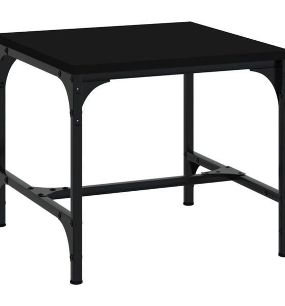 Beistelltisch Schwarz 40x40x35 cm Holzwerkstoff