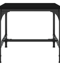 Beistelltische 2 Stk. Schwarz 40x40x35 cm Holzwerkstoff