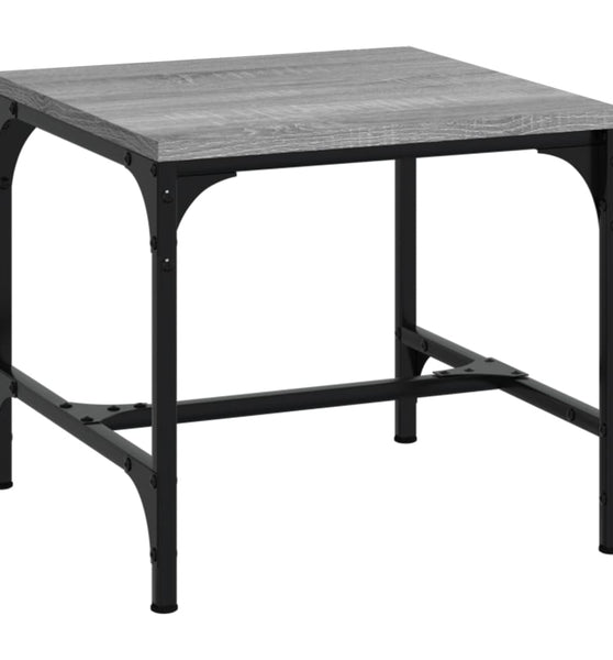 Beistelltisch Grau Sonoma 40x40x35 cm Holzwerkstoff