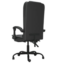 Bürostuhl mit Massagefunktion Schwarz Kunstleder