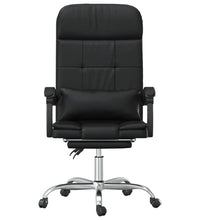 Bürostuhl mit Massagefunktion Schwarz Kunstleder