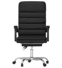 Bürostuhl mit Massagefunktion Schwarz Kunstleder