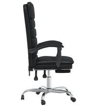 Bürostuhl mit Massagefunktion Schwarz Kunstleder