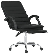 Bürostuhl mit Massagefunktion Schwarz Kunstleder