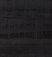 Schuhschrank Schwarz 75x40x110 cm Massivholz Kiefer