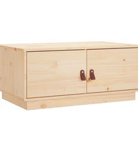 Couchtisch 80x50x35 cm Massivholz Kiefer