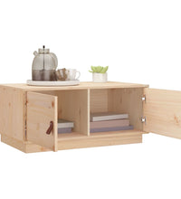 Couchtisch 80x50x35 cm Massivholz Kiefer