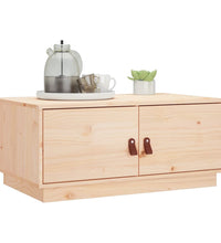 Couchtisch 80x50x35 cm Massivholz Kiefer