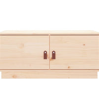 Couchtisch 80x50x35 cm Massivholz Kiefer