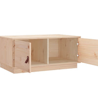 Couchtisch 80x50x35 cm Massivholz Kiefer